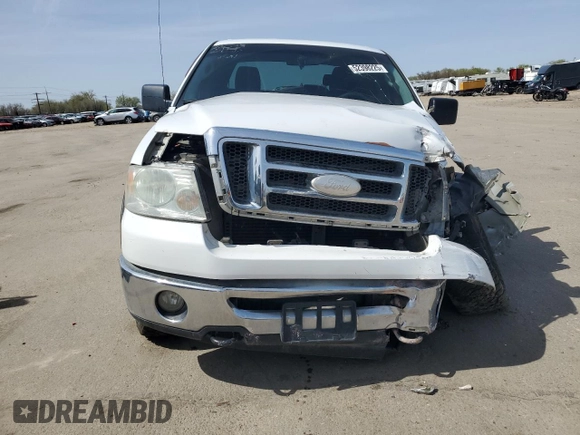 2007 Ford F-150 XLT with VIN 1FTPW14V17FB63238, listed as a Copart auction lot 52398225 with 171,121 mi miles and Salvage title. Bid and sale history available at DreamBid. Image 5.