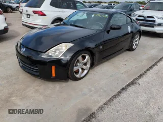 2007 Nissan 350Z with VIN JN1BZ34D57M506314, listed as a Copart auction lot 74861264 with 91,663 mi miles and Non Repairable. Bid and sale history available at carsss.com. Image 1.