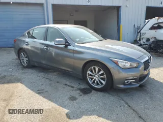 2017 Infiniti Q50 Premium z VIN JN1EV7AP1HM742488, wystawiony jako Copart lot #60002845 z przebiegiem 93 619 mil mil oraz Czysty tytuł • Clean title. Historia ofert i sprzedaży dostępna na DreamBid. Obrazek 4.