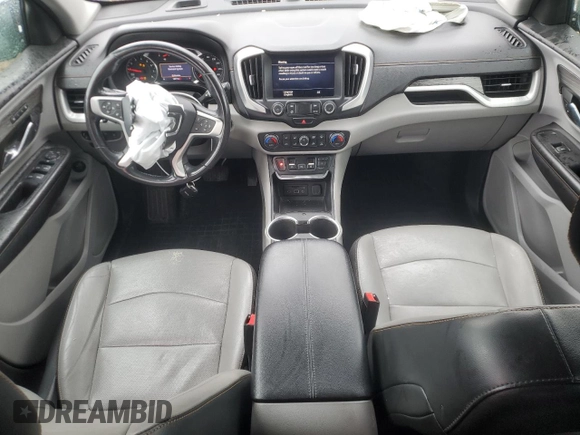 2020 GMC Terrain SLT with VIN 3GKALVEV7LL169523, listed as a Copart auction lot 55866555 with 127,713 mi miles and Salvage title. Bid and sale history available at DreamBid. Image 8.