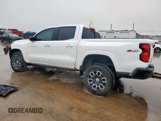 2023 Chevrolet Colorado 4WD Z71 with VIN 1GCPTDEK3P1123108, listed as a Copart auction lot 51853225 with 44,608 mi miles and Salvage Title. Bid and sale history available at DreamBid. Image 2.