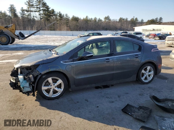 2013 Chevrolet Volt with VIN 1G1RD6E40DU124738, listed as a Copart auction lot 88397215 with Not Provided miles and Salvage Title. Bid and sale history available at carsss.com. Image 1.