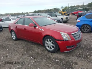 2008 Cadillac CTS RWD w/1SA with VIN 1G6DM577880126563, listed as a IAAI auction lot 42118198 with 81,921 mi miles. Bid and sale history available at carsss.com. Image 1.