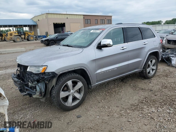 2015 Jeep Grand Cherokee High Altitude with VIN 1C4RJFCG2FC196563, listed as a Copart auction lot 56302315 with 143,759 mi miles and Salvage title. Bid and sale history available at DreamBid. Image 1.