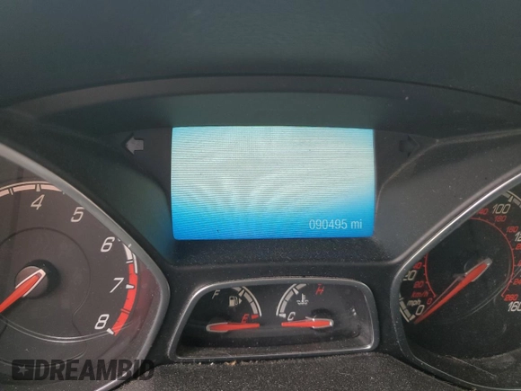 2014 Ford Focus ST with VIN 1FADP3L92EL397487, listed as a Copart auction lot 50367105 with 90,495 mi miles and Salvage Title. Bid and sale history available at carsss.com. Image 9.