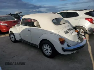 1979 Volkswagen Beetle with VIN 1592031287, listed as a Copart auction lot 75822184 with 16,726 mi miles and Salvage Title. Bid and sale history available at DreamBid. Image 2.