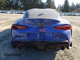 2024 Toyota GR Supra 3.0 with VIN WZ1DB0G08RW065269, listed as a Copart auction lot 44769835 with 3,465 mi miles and Salvage Title. Bid and sale history available at carsss.com. Image 6.