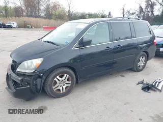2006 Honda Odyssey EX-L with VIN 5FNRL38756B448827, listed as a IAAI auction lot 41952352 with 108,771 mi miles. Bid and sale history available at carsss.com. Image 2.