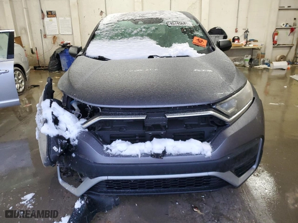 2020 Honda CR-V LX with VIN 2HKRW1H23LH408288, listed as a Copart auction lot 45745685 with 125,330 mi miles and Salvage Title. Bid and sale history available at carsss.com. Image 5.