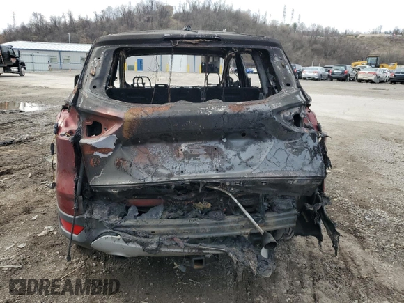 2015 Ford Escape SE with VIN 1FMCU9GX3FUA75944, listed as a Copart auction lot 49818255 with 0 mi miles and Salvage Title. Bid and sale history available at carsss.com. Image 6.