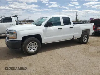 2019 Chevrolet Silverado 1500 Work Truck with VIN 2GCVKNEC9K1141592, listed as a Copart auction lot 52494615 with 136,604 mi miles and Clean Title. Bid and sale history available at DreamBid. Image 1.