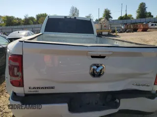 2019 Ram 3500 Laramie with VIN 3C63RRJL7KG676287, listed as a Copart auction lot 74248214 with 104,560 mi miles and Salvage Title. Bid and sale history available at carsss.com. Image 6.