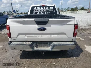 2019 Ford F-150 XL with VIN 1FTMF1CBXKKD95007, listed as a Copart auction lot 51616095 with 156,260 mi miles and Salvage Title. Bid and sale history available at carsss.com. Image 6.