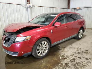 2010 Lincoln MKT with VIN 2LMHJ5AR1ABJ15040, listed as a Copart auction lot 73561844 with 28,311 mi miles and Salvage Title. Bid and sale history available at carsss.com. Image 1.