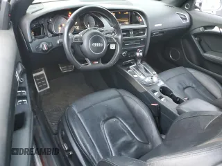 2014 Audi S5 Premium Plus with VIN WAUCGAFHXEN004107, listed as a Copart auction lot 41610825 with 122,154 mi miles and Clean Title. Bid and sale history available at carsss.com. Image 8.
