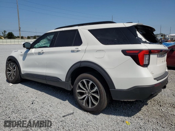 2025 Ford Explorer ST-Line with VIN 1FMUK7KH6SGA43772, listed as a Copart auction lot 53444695 with Not provided miles and Non repairable. Bid and sale history available at DreamBid. Image 2.