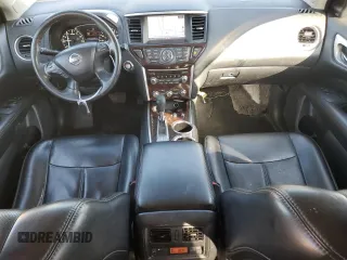 2016 Nissan Pathfinder S with VIN 5N1AR2MNXGC668940, listed as a Copart auction lot 42417765 with 152,616 mi miles and Salvage title. Bid and sale history available at DreamBid. Image 8.