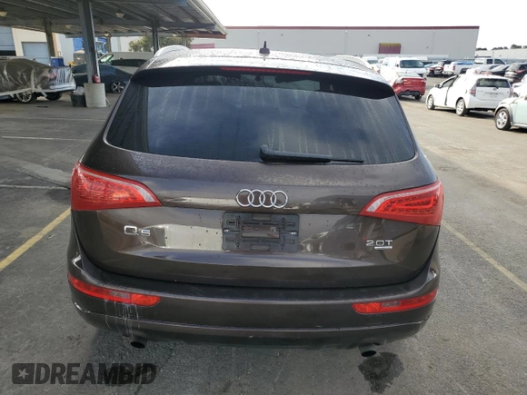 2011 Audi Q5 Premium with VIN WA1CFAFP4BA095028, listed as a Copart auction lot 46367215 with 156,682 mi miles and Salvage title. Bid and sale history available at DreamBid. Image 6.