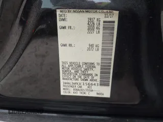 2018 Nissan Altima SR with VIN 1N4AL3APXJC156643, listed as a IAAI auction lot 41723175 with 144,368 mi miles and . Bid and sale history available at carsss.com. Image 9.