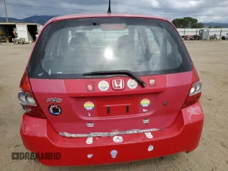 2008 Honda Fit z VIN JHMGD38418S058774, wystawiony jako Copart lot #54250285 z przebiegiem 245 119 mil mil oraz Szkoda całkowita • Salvage title. Historia ofert i sprzedaży dostępna na DreamBid. Obrazek 6.