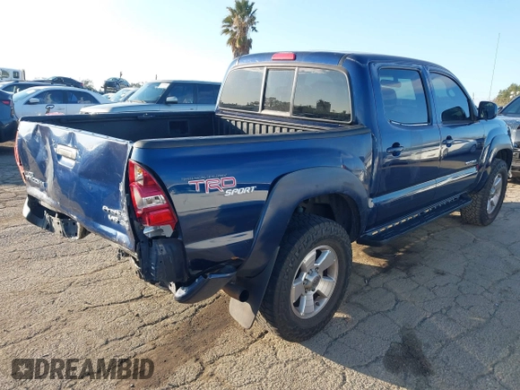 2006 Toyota Tacoma PreRunner with VIN 3TMJU62N46M021976, listed as a IAAI auction lot 41427392 with 245,519 mi miles and . Bid and sale history available at DreamBid. Image 4.