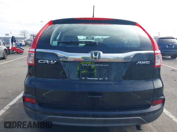 2016 Honda CR-V LX with VIN 5J6RM4H35GL132062, listed as a IAAI auction lot 41716049 with 90,253 mi miles. Bid and sale history available at carsss.com. Image 16.
