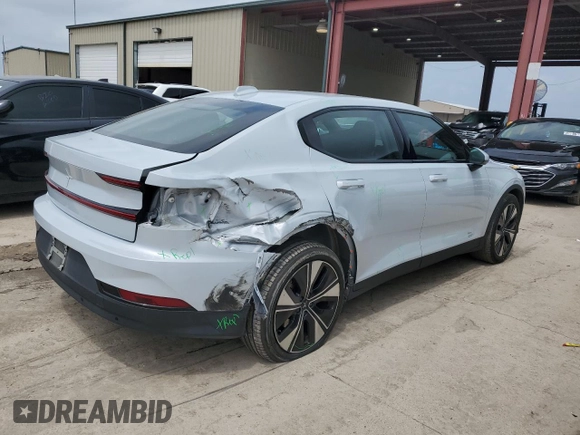 2023 Polestar 2 with VIN YSMEG3KA9PL158942, listed as a Copart auction lot 54745245 with 26,666 mi miles and Clean Title. Bid and sale history available at DreamBid. Image 3.