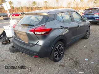 2019 Nissan Kicks SV with VIN 3N1CP5CU9KL532716, listed as a IAAI auction lot 41296143 with 76,900 mi miles and . Bid and sale history available at carsss.com. Image 4.
