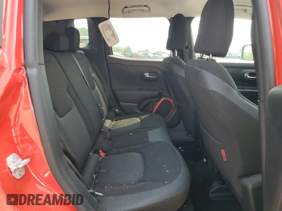2015 Jeep Renegade Trailhawk with VIN ZACCJBCT9FPB78763, listed as a Copart auction lot 59810285 with 154,413 mi miles and Clean title. Bid and sale history available at DreamBid. Image 11.