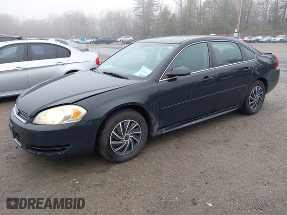 2011 Chevrolet Impala LS Fleet with VIN 2G1WF5EK0B1241492, listed as a IAAI auction lot 41831448 with 311,904 mi miles and . Bid and sale history available at DreamBid. Image 2.