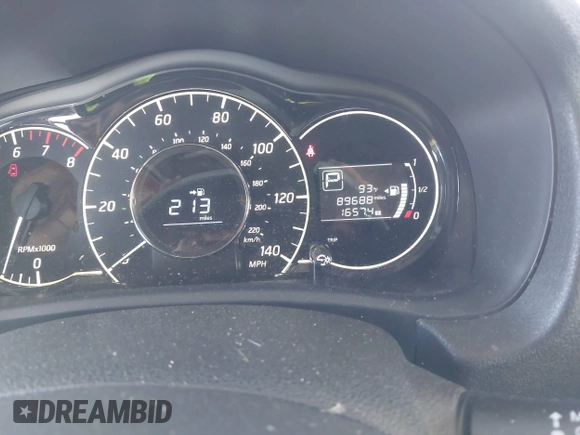 2016 Nissan Note SV with VIN 3N1CE2CP2GL404243, listed as a IAAI auction lot 42047755 with 89,688 mi miles and . Bid and sale history available at DreamBid. Image 7.