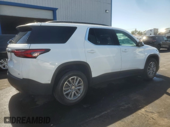 2023 Chevrolet Traverse LT Cloth with VIN 1GNEVGKW6PJ149798, listed as a Copart auction lot 63928305 with 93,962 mi miles and Clean title. Bid and sale history available at DreamBid. Image 3.