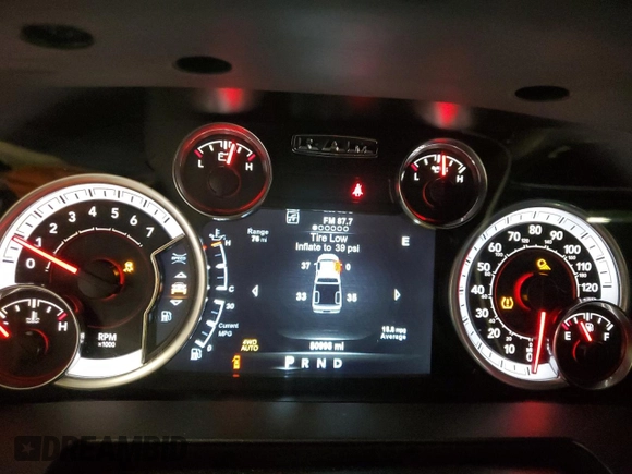 2018 Ram 1500 Big Horn with VIN 3C6RR7LTXJG198280, listed as a Copart auction lot 47587635 with 80,998 mi miles and Salvage Title. Bid and sale history available at carsss.com. Image 9.