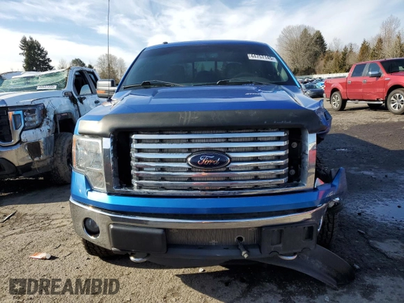 2012 Ford F-150 XL with VIN 1FTFW1ET2CKE12303, listed as a Copart auction lot 44757145 with 270,875 mi miles and Salvage Title. Bid and sale history available at carsss.com. Image 5.