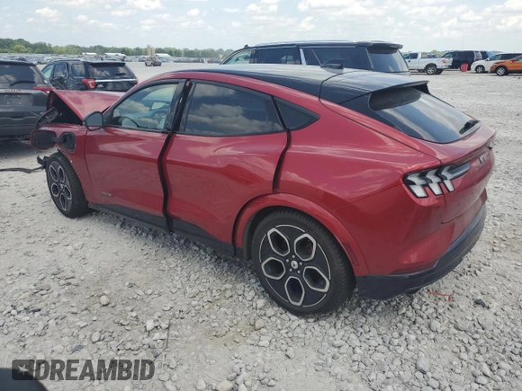 2022 Ford Mustang Mach-E GT z VIN 3FMTK4SE4NMA07816, wystawiony jako Copart lot #61197905 z przebiegiem 49 331 mil mil oraz Nie do naprawy • Non repairable. Historia ofert i sprzedaży dostępna na DreamBid. Obrazek 2.