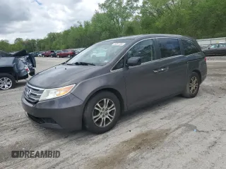 2013 Honda Odyssey EX-L with VIN 5FNRL5H67DB009743, listed as a Copart auction lot 55881595 with 232,658 mi miles and Clean Title. Bid and sale history available at DreamBid. Image 1.