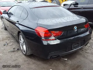 2015 BMW 6 Series 650i with VIN WBA6B2C57FGB99166, listed as a Copart auction lot 39443480 with 41,812 mi miles and Non Repairable. Bid and sale history available at carsss.com. Image 3.