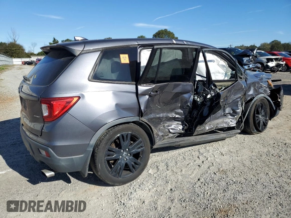 2019 Honda Passport Sport z VIN 5FNYF7H22KB000618, wystawiony jako Copart lot #80560084 z przebiegiem Nie podano mil oraz Szkoda całkowita • Salvage title. Historia ofert i sprzedaży dostępna na DreamBid. Obrazek 3.