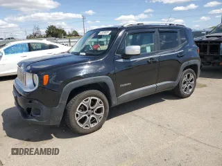 2015 Jeep Renegade Limited z VIN ZACCJBDT4FPB26634, wystawiony jako Copart lot #52009035 z przebiegiem 92 995 mil mil oraz Szkoda całkowita • Salvage title. Historia ofert i sprzedaży dostępna na DreamBid. Obrazek 1.