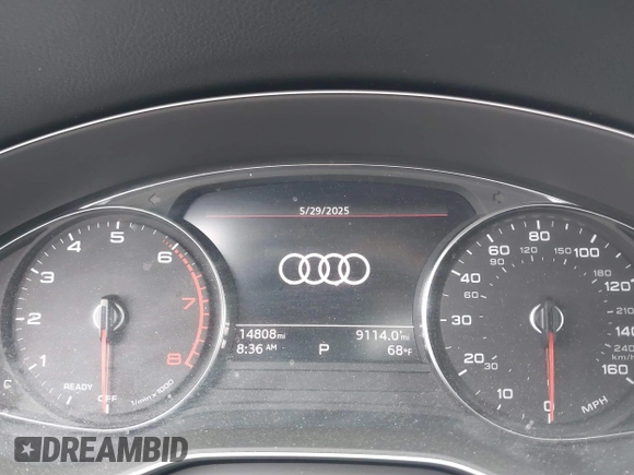 2023 Audi Q5 Premium with VIN WA1ABAFY2P2069296, listed as a IAAI auction lot 42366203 with 14,808 mi miles and . Bid and sale history available at DreamBid. Image 15.