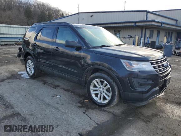 2017 Ford Explorer with VIN 1FM5K8BH1HGC09070, listed as a Copart auction lot 43311845 with 114,777 mi miles and Salvage Title. Bid and sale history available at carsss.com. Image 4.