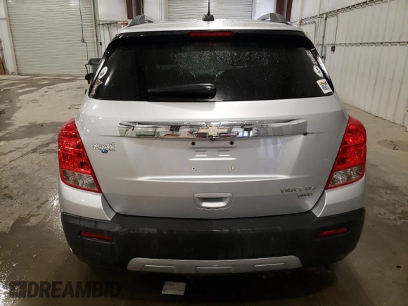 2015 Chevrolet Trax LTZ with VIN 3GNCJTSBXFL214720, listed as a Copart auction lot 48519435 with 95,291 mi miles and Salvage Title. Bid and sale history available at carsss.com. Image 6.