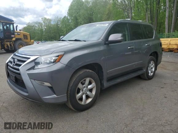 2014 Lexus GX 460 z VIN JTJBM7FX0E5070891, wystawiony jako Copart lot #56062055 z przebiegiem 130 323 mil mil oraz Szkoda całkowita • Salvage title. Historia ofert i sprzedaży dostępna na DreamBid. Obrazek 1.