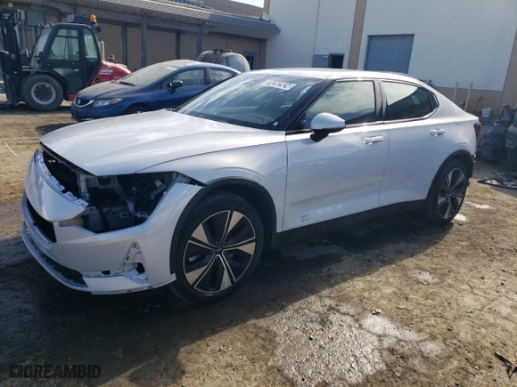 2023 Polestar 2 with VIN YSMED3KA2PL127685, listed as a Copart auction lot 74392924 with 5,046 mi miles and Clean Title. Bid and sale history available at carsss.com. Image 1.