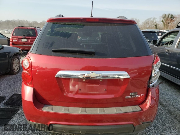 2013 Chevrolet Equinox LT with VIN 2GNALDEK4D6229492, listed as a Copart auction lot 49222885 with 108,473 mi miles and Salvage Title. Bid and sale history available at carsss.com. Image 6.