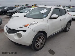 2013 Nissan Juke S with VIN JN8AF5MV7DT220363, listed as a IAAI auction lot 41775518 with 176,754 mi miles. Bid and sale history available at carsss.com. Image 2.