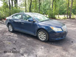 2010 Buick LaCrosse CX with VIN 1G4GB5EG5AF111018, listed as a IAAI auction lot 42385714 with 110,024 mi miles and . Bid and sale history available at DreamBid. Image 1.