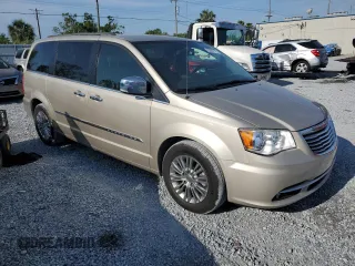 2015 Chrysler Town & Country Touring L with VIN 2C4RC1CGXFR522078, listed as a Copart auction lot 55393175 with 74,357 mi miles and Salvage Title. Bid and sale history available at DreamBid. Image 4.
