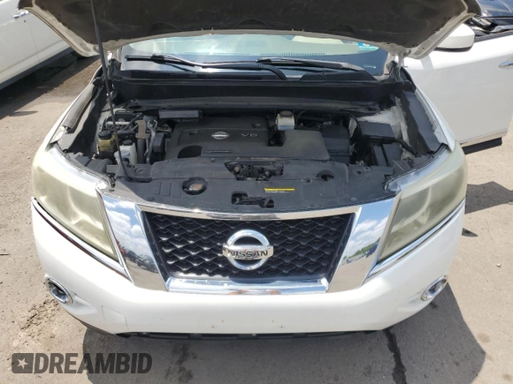 2014 Nissan Pathfinder SL with VIN 5N1AR2MM2EC662215, listed as a Copart auction lot 61198205 with 152,409 mi miles and Salvage title. Bid and sale history available at DreamBid. Image 12.