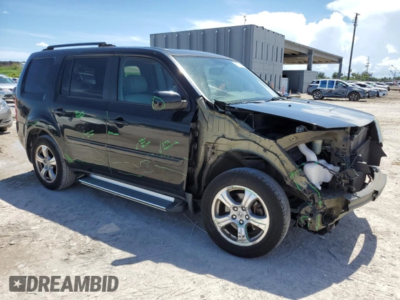 2013 Honda Pilot EX-L z VIN 5FNYF3H57DB007540, wystawiony jako Copart lot #60630415 z przebiegiem 114 452 mil mil oraz Szkoda całkowita • Salvage title. Historia ofert i sprzedaży dostępna na DreamBid. Obrazek 4.